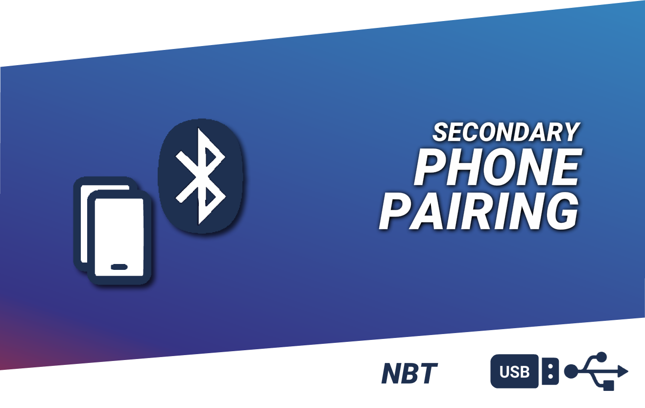 Picture of ALLOW SECONDARY PHONE PAIRING - NBT UNITS - USB CODING