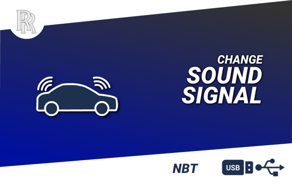 Picture of CHANGE BMW SOUND SIGNALS TO RR - NBT UNITS - USB CODING