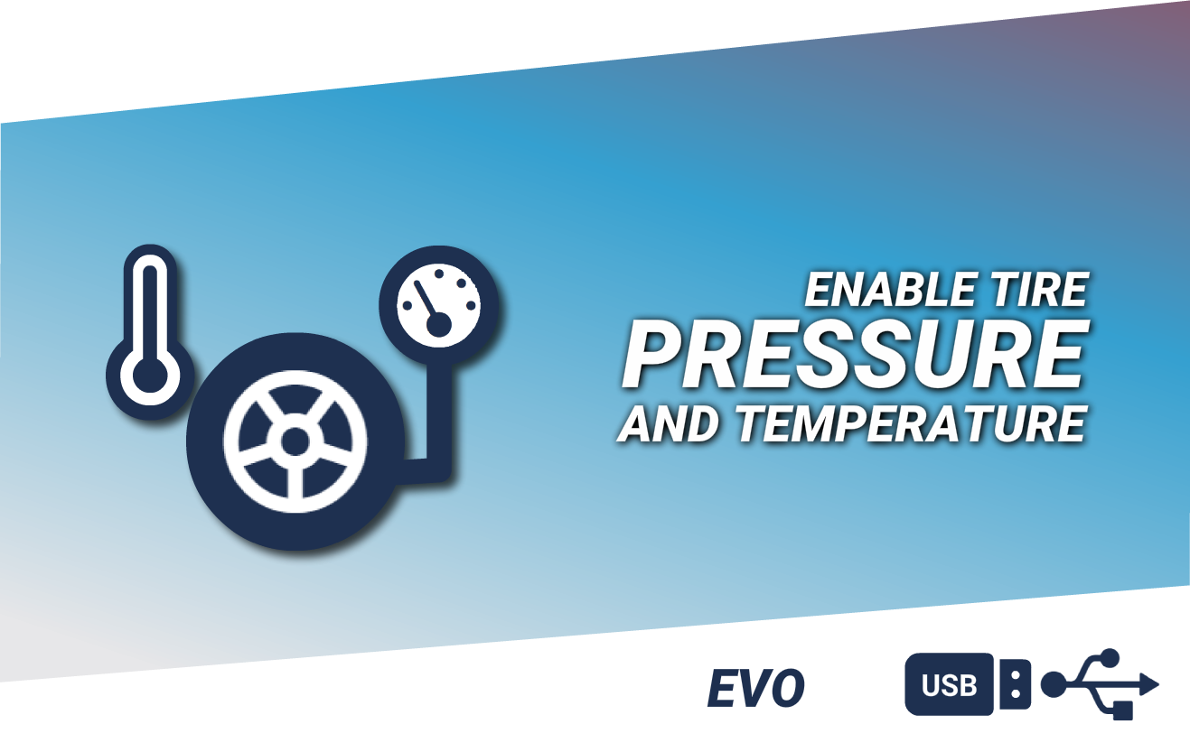 Picture of ENABLE TYRE PRESSURE AND TEMPERATURE - EVO UNITS