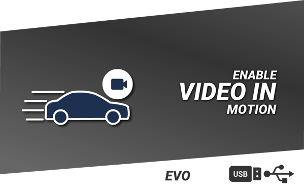 Picture of VIDEO IN MOTION ACTIVATION - USB CODING EVO UNITS
